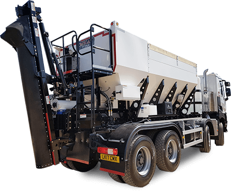 Mixer concrete truck